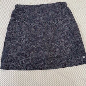 Lohla Sport Women’s Golf Skirt/Skort Ink Swirl Blue Red‎ White size 6